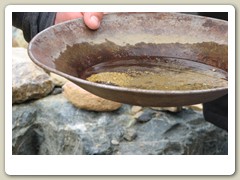 Panning for gold