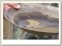 Panning for gold