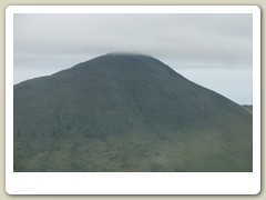 Flying almost parallel to hilltops