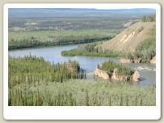 Five Finger Rapids on the Yukon River