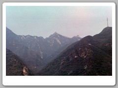 Views as we walked along the wall