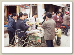 Walking around Xi'an city