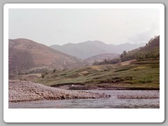 Some of the farm land that will be underwater