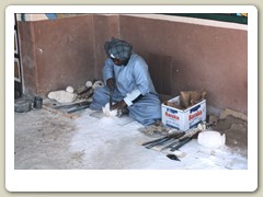 Alabaster factory