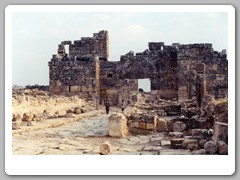 Archeological remains of Hierapolis from early Christian times